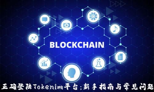 如何正确登陆Tokenim平台:新手指南与常见问题解析