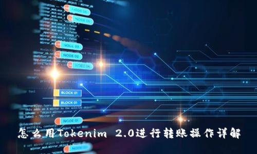 怎么用Tokenim 2.0进行转账操作详解