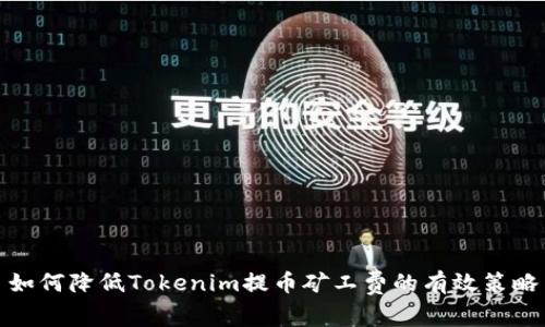 如何降低Tokenim提币矿工费的有效策略