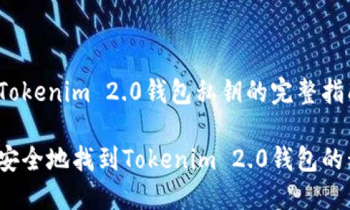 找到Tokenim 2.0钱包私钥的完整指南

如何安全地找到Tokenim 2.0钱包的私钥？