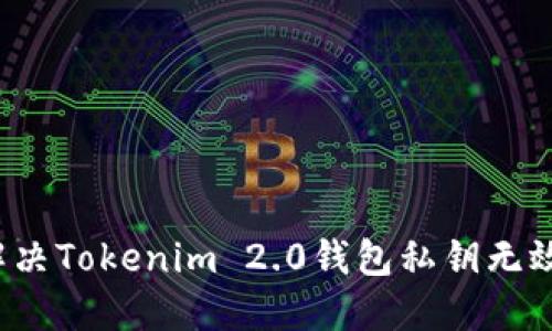 如何解决Tokenim 2.0钱包私钥无效问题？