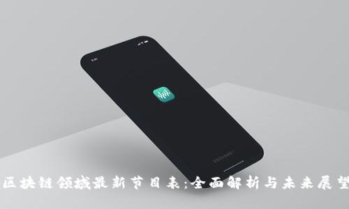 区块链领域最新节目表:全面解析与未来展望