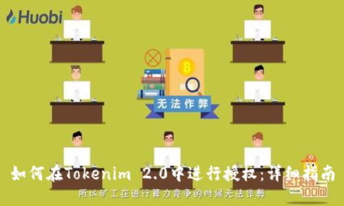 如何在Tokenim 2.0中进行授权：详细指南